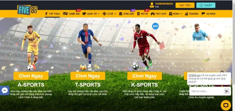 nổ hủ Five88
